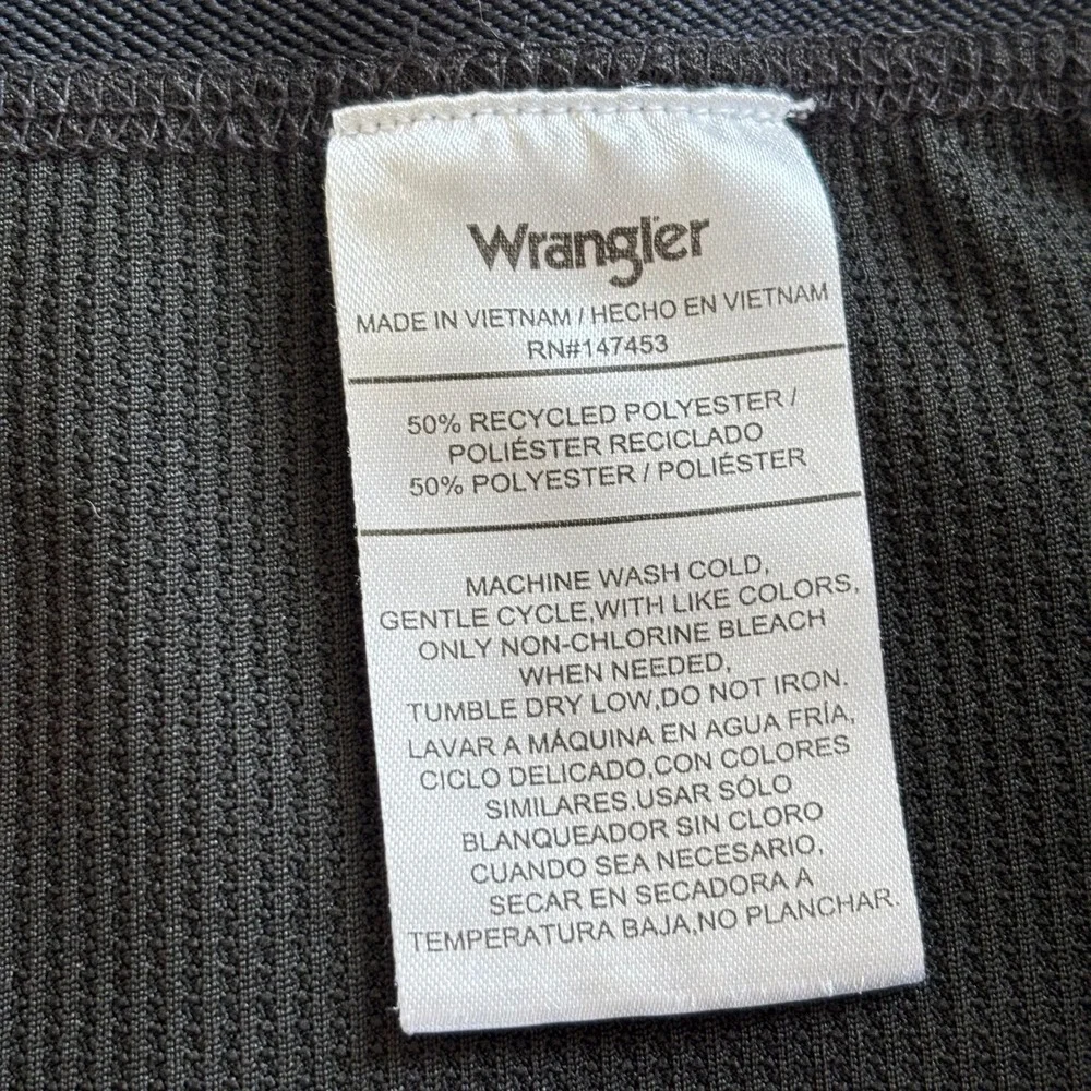 Wrangler Men Thermal Pants XL Waffle Knit Stirrup Base Layer Skiing Hiking 21539